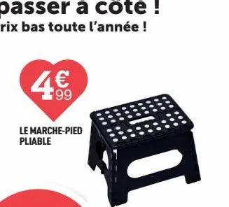 +99  le marche-pied pliable 