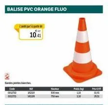 biedin parts blace  code odgtved  0017711  balise pvc orange fluo  10.41  rit  342114  melon  ha  500mm  mois igi  1.30  110  pent  10:41  2453 