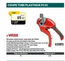 >>virax  cht  50  micropped decoupadinardek dela op câble électique intégrém  12mm section: 4x25mm  tharine pour les tubes pc avant coll changement de la peau posoft-disant pour une bonne pe emai coup