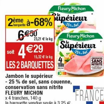 jambon Fleury Michon