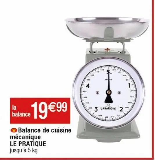 balance de cuisine