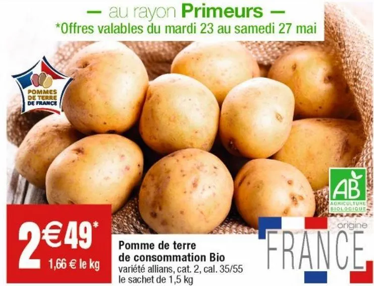 pommes de terre