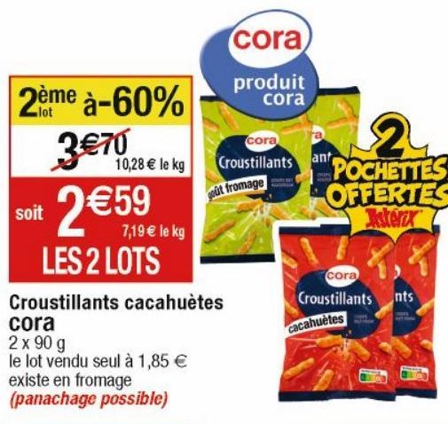 cacahuètes Cora