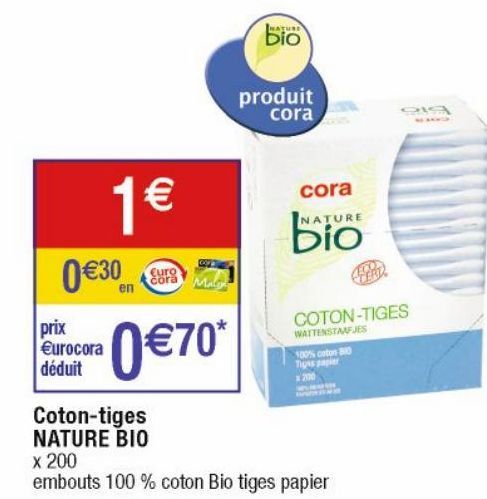 coton-tiges Cora