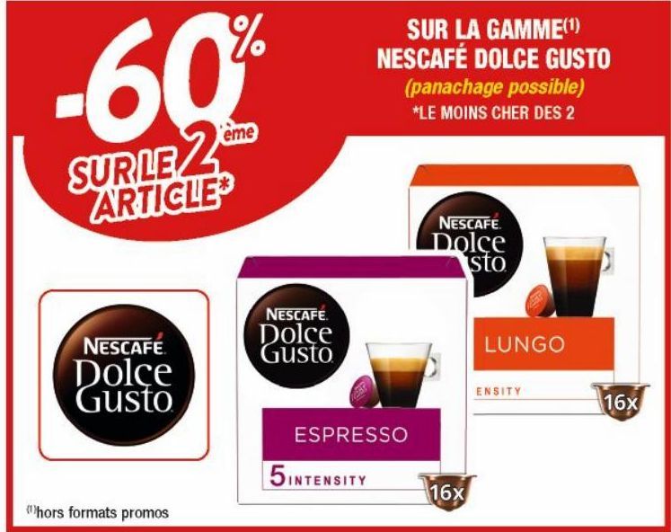 capsules de café Nescafé