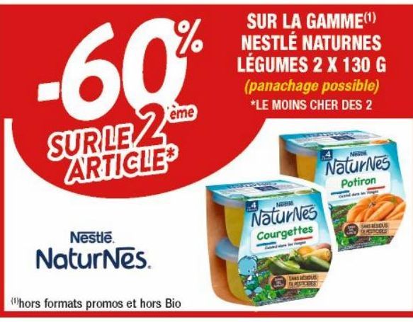 Naturnes légumes Nestlé