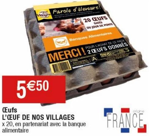 oeufs et produits laitiers