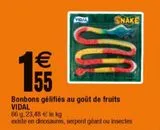 Bonbons gélifiés offre à 1,55€ sur Cora