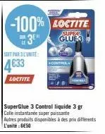 colle instantanée loctite