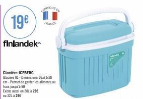 19€  finlandek  FABRIQUE EN 