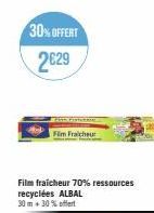30% OFFERT  2€29  Fim Fraicheur  