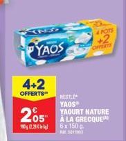 yaourt nature Nestlé
