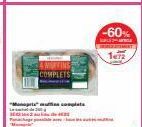COMPLETS  "Monogata" muffin complet  -60%  MARC TENT 