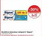 signal lot de 2 signal  -30%  3428  leacheur nigraர் “திகிக்க” 