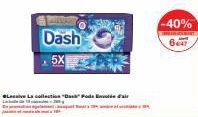 L  Dash 5X  Leave La collection "Dash" Pode d'air  CỦA HÀ THANH TRA CHÍNH KHÁNH HÒA  -40%  6e47  T 