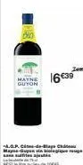 640  mayne guyon  4.o.r. c-de-c may-guin ajustés  16 €39** 