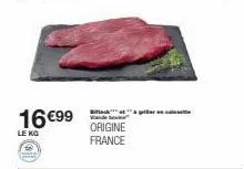 16 €99  le kg  wande  origine france  piter 