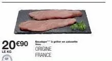 20 €90  le kg  origine france 