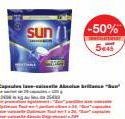 sun  Capsules lave-li Ascium bella Bu  -50%  