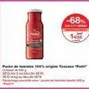 peet  weates 100% origies toscana "pott  -68% 