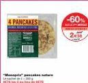 4 PANCAKES  "Monopria" pancakes nature  -60% 