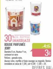 bougie parfumée 