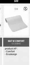 mat m comfort cc 333042  product ap: -comfort -ecodesign 