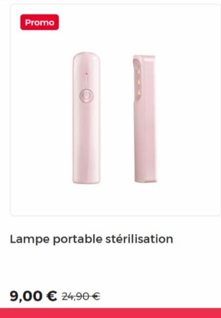 lampe portable Promo