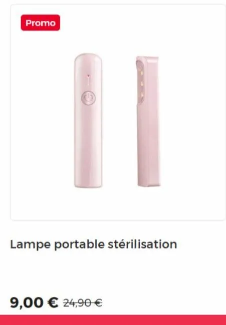 lampe portable promo