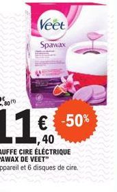 Veet  Spawax  € -50% 