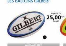 GILBERT  OMEGA GILBERT  A partir de  25,00T  Punité 