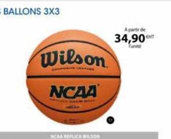 Wilson  LEAT  NCAA  NCAA REPLICA WILSON  A partir de  34,90 €T  Tunité 