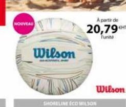 NOUVEAU  Wilson  SHOBELINE ECO WILSON  A partir de  20,79T  Tunize  Wilson 