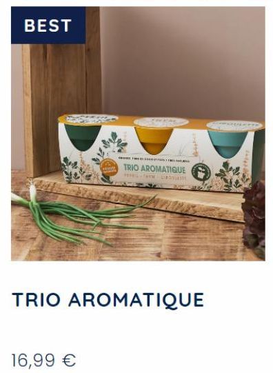 BEST  16,99 €  TRIO AROMATIQUE  TRIO AROMATIQUE  Souther 