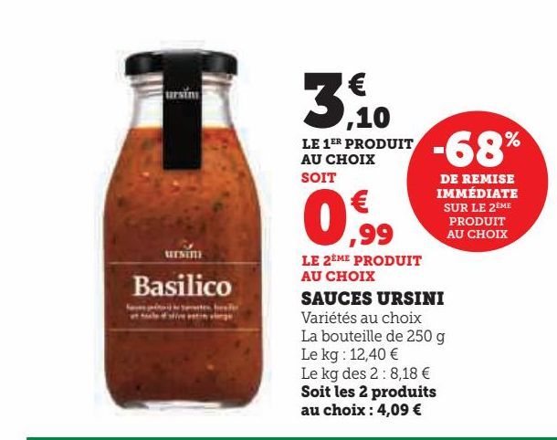 sauces Ursini