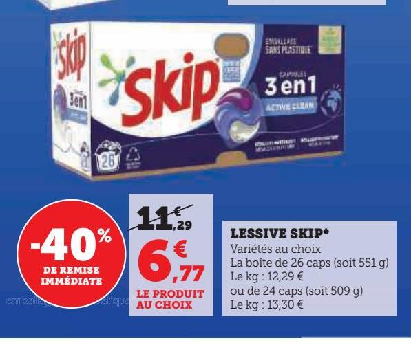 lessive Skip