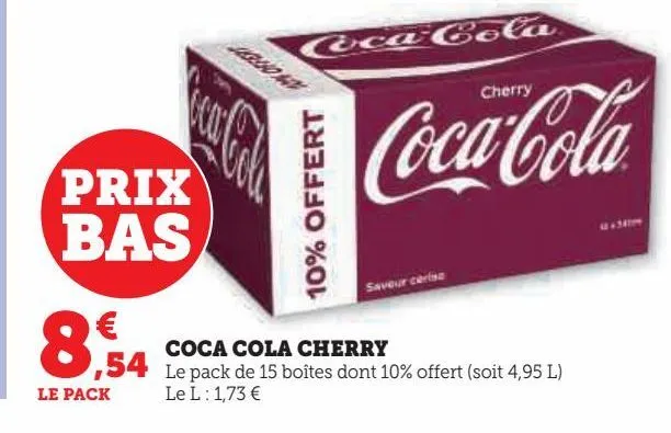 coca cola cherry