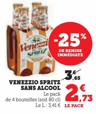 VENEZZIO SPRITZ SANS ALCOOL