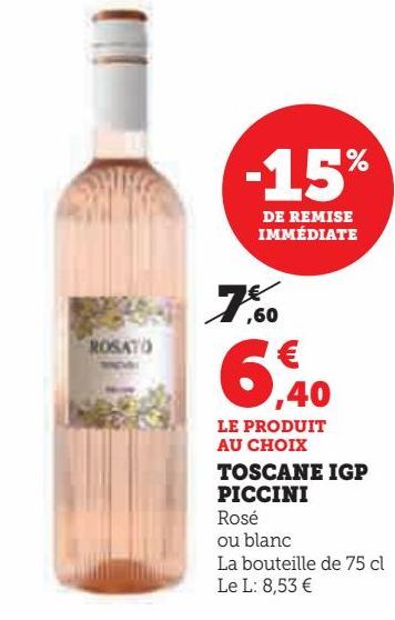 TOSCANE IGP PICCINI