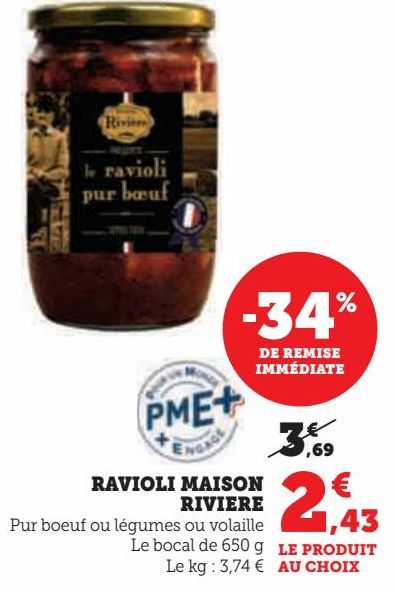 RAVIOLI MAISON RIVIERE