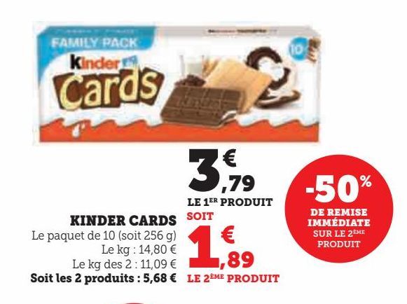 KINDER CARDS