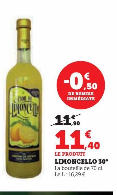 LIMONCELLO 30°