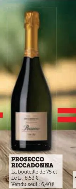 prosecco riccadonna