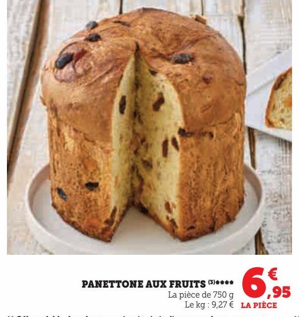 PANETTONE AUX FRUITS 