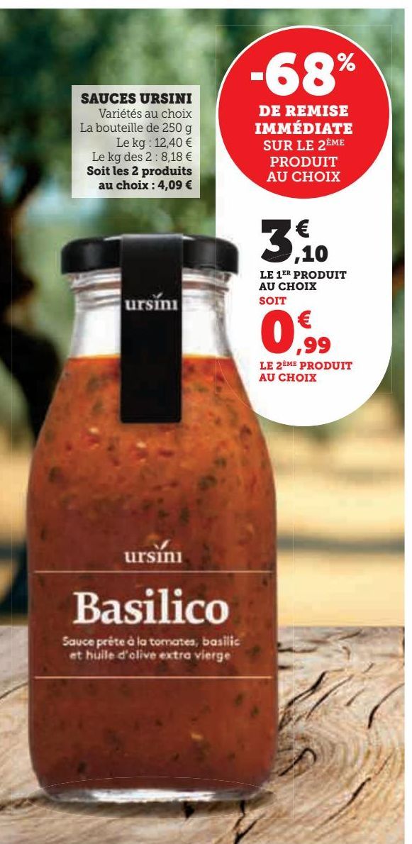 SAUCES URSINI