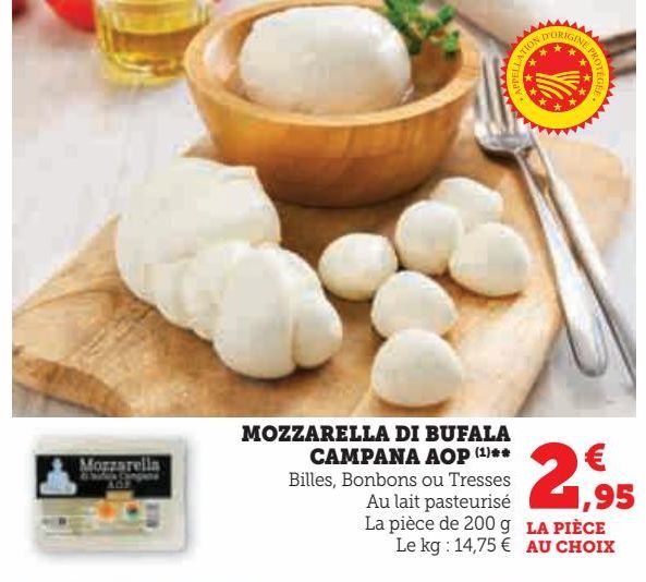 MOZZARELLA DI BUFALA  CAMPANA AOP