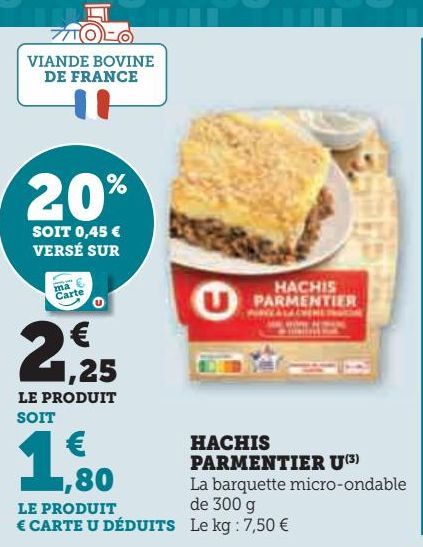 HACHIS  PARMENTIER U