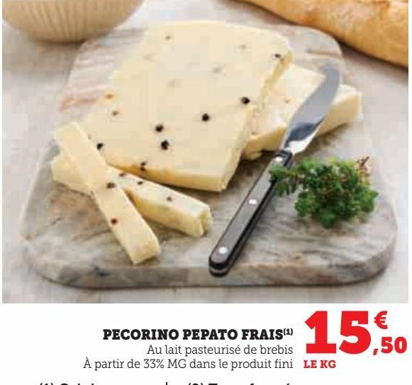 PECORINO PEPATO FRAIS