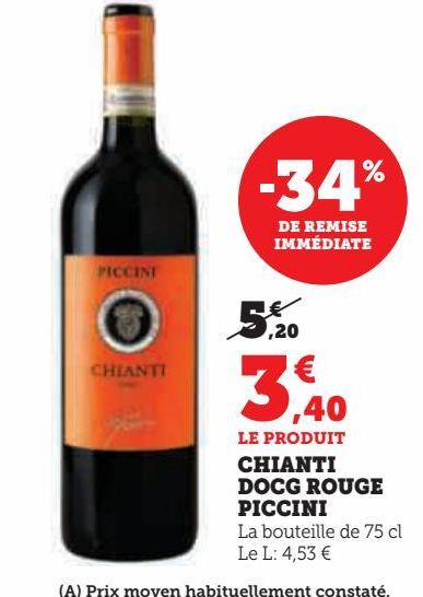 CHIANTI DOCG ROUGE PICCINI