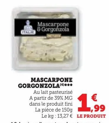 mascarpone gorgonzola